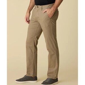 Flag & Anthem Tan Stretch Chino Pants Nashville Straight Actual 30x30 READ 28x30